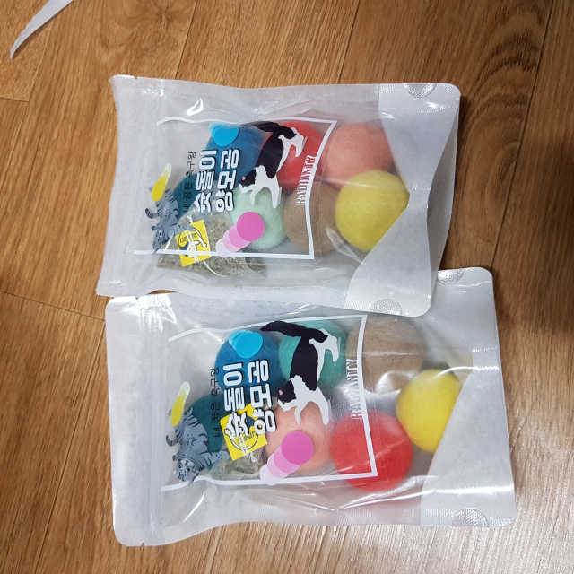 [레디언티] 고양이 장난감 슛돌이양모공 2set 리뷰 사진