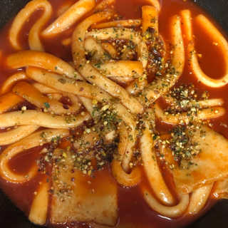두번째 국떡 국가대표 떡볶이 1팩 + 영미칩 2봉 증정 — 5점을 준 리뷰어가 2019년 2월 올린 사용 사진