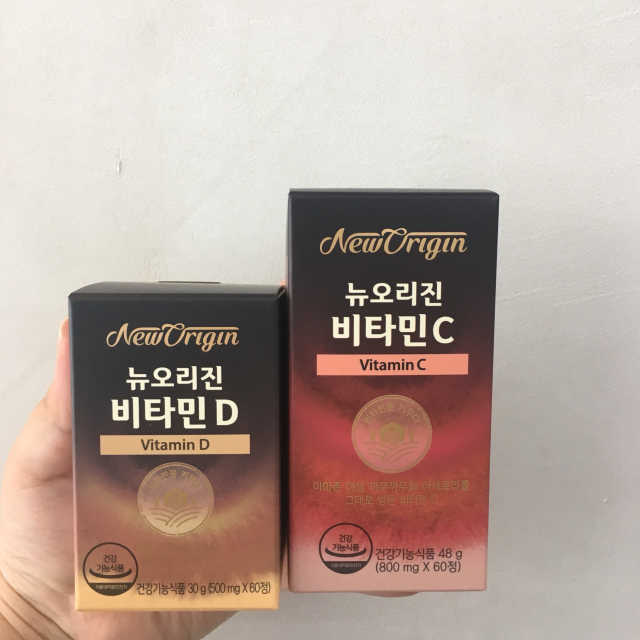 뉴오리진 비타민 C, 뉴오리진 비타민 D 리뷰 사진
