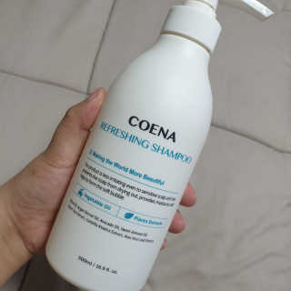 코에나샴푸 500ml — 5점을 준 리뷰어가 2019년 7월 올린 사용 사진