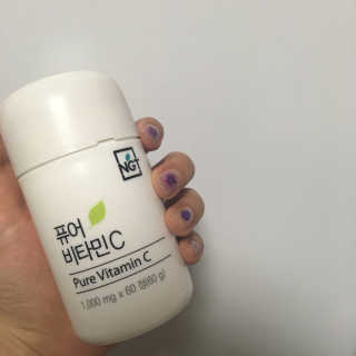네츄럴굿띵스 퓨어 비타민C 30일분 — 5점을 준 리뷰어가 2018년 6월 올린 사용 사진