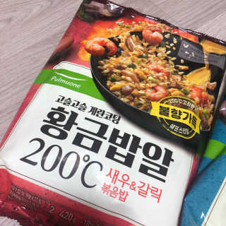 장안의 화제 황금볶음밥, 풀무원 황금밥알 200℃ — 5점을 준 리뷰어가 2019년 9월 올린 사용 사진