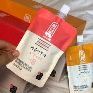 자연원 복다방 2종 100ml 10포씩 — 5점을 준 리뷰어가 2018년 12월 올린 사용 사진