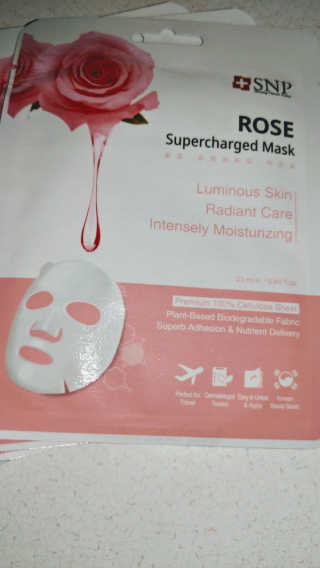 SNP Supercharged Mask_Rose Centifoli Flower — 5점을 준 리뷰어가 2019년 3월 올린 사용 사진