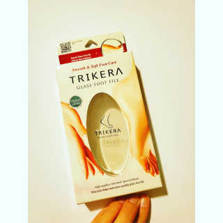 TRIKERA – 피부에 흠집이없는 발 스크럽 제품 — 5점을 준 리뷰어가 2019년 12월 올린 사용 사진