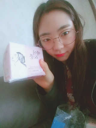 메이앤준 소프트맥스 생리대 — 4점을 준 리뷰어가 2019년 4월 올린 사용 사진