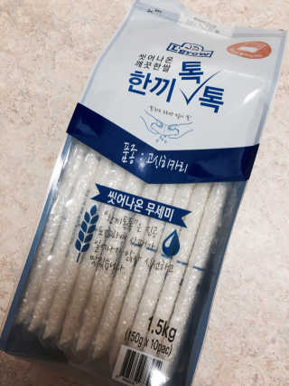 L'grow (엘그로) L'grow(엘그로) 씻어나온 한끼톡톡쌀! — 4.83점을 준 리뷰어가 2018년 1월 올린 사용 사진