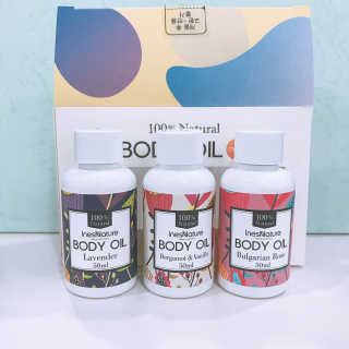 이네스네이쳐 천연 바디오일 미니 3종세트 50ml — 3.67점을 준 리뷰어가 2018년 6월 올린 사용 사진