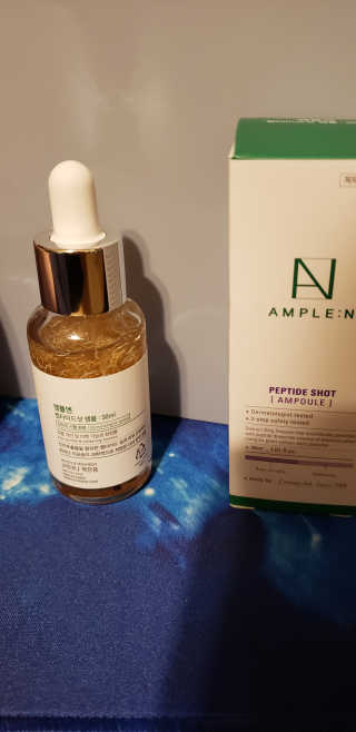 앰플엔 암 페트 펩티드 샷 AMPOULE — 5점을 준 리뷰어가 2019년 6월 올린 사용 사진