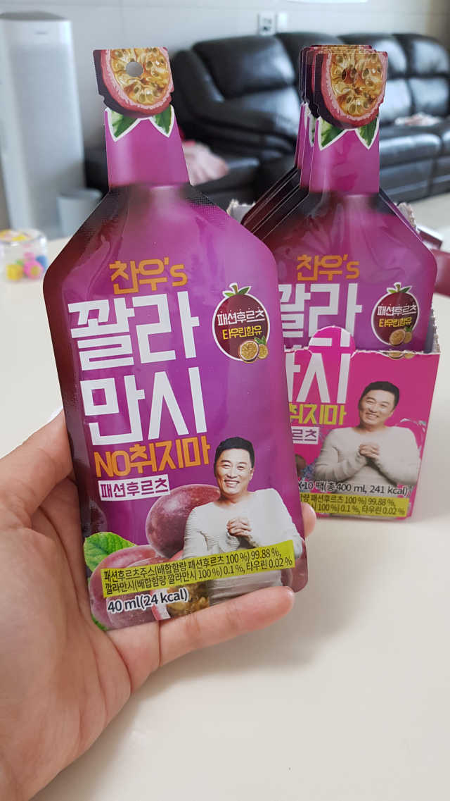 [찬우s]꽐라만시 패션후르츠 리뷰 사진
