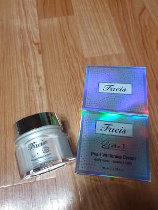 파시스 올인원 진주 화이트닝 크림 100ml — 4점을 준 리뷰어가 2019년 4월 올린 사용 사진