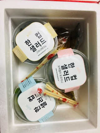 원더그린 한컵샐러드 치즈 3총사 — 5점을 준 리뷰어가 2018년 1월 올린 사용 사진