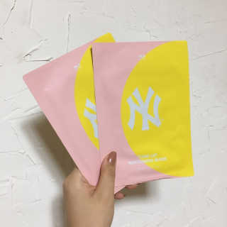 MLB COSMETICS [MLB PLAY] 톤업 화이트닝 마스크 1BOX — 1점을 준 리뷰어가 2019년 9월 올린 사용 사진