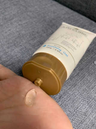 뷰티여우_아토클리닉 [아토클리닉] 아기들이 쓰는 보습, 진정 수딩젤 2개 — 5점을 준 리뷰어가 2019년 7월 올린 사용 사진
