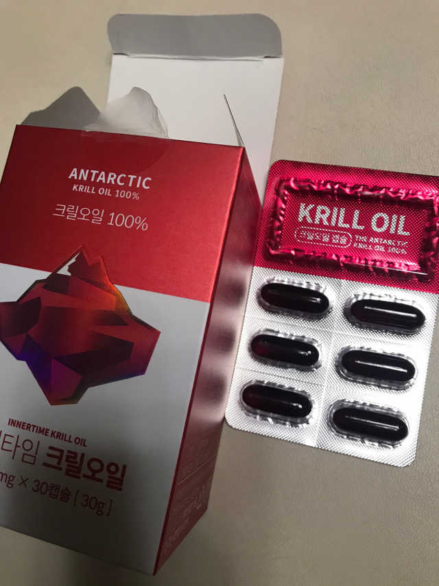 이너타임 크릴오일 리뷰 사진