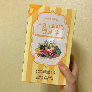 네이처드림 드림뉴트리밀 핑크,그린,옐로 — 5점을 준 리뷰어가 2018년 4월 올린 사용 사진