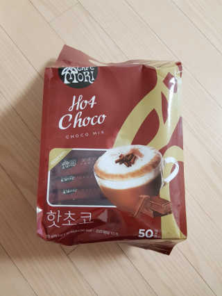 (주)쟈뎅 쟈뎅 까페모리 핫초코 50개입 — 5점을 준 리뷰어가 2017년 12월 올린 사용 사진