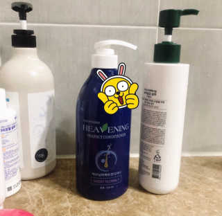헤브닝 퍼펙트 컨디셔너 750ml — 5점을 준 리뷰어가 2019년 8월 올린 사용 사진