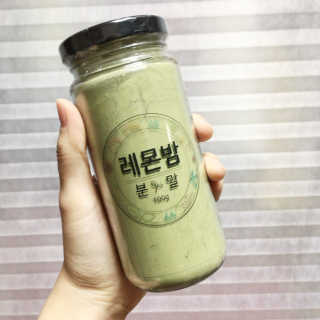 초능력 국내산 레몬밤 분말 — 5점을 준 리뷰어가 2019년 8월 올린 사용 사진