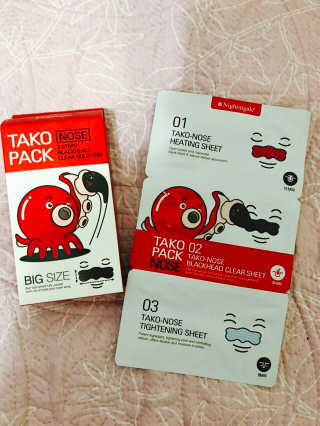 나이팅게일 TAKO PACK NOSE [문어코팩] — 4점을 준 리뷰어가 2017년 5월 올린 사용 사진