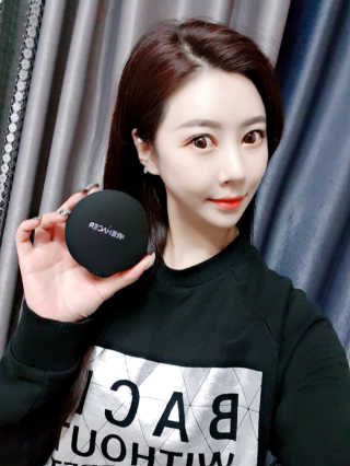 리하셀 아우라 쿠션 팩트 21호,23호 SPF50+ PA++++ — 5점을 준 리뷰어가 2019년 10월 올린 사용 사진