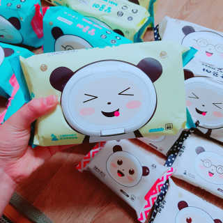 달곰이 물티슈 — 5점을 준 리뷰어가 2018년 4월 올린 사용 사진