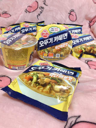 오뚜기카레면 2차 모집 — 4점을 준 리뷰어가 2019년 2월 올린 사용 사진