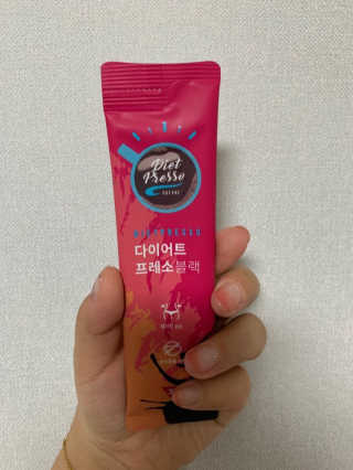 프리미엄 다이어트커피,  쓰리케어 다이어트프레소 — 1점을 준 리뷰어가 2019년 2월 올린 사용 사진