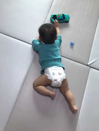 보솜이 액션핏 팬티형 — 5점을 준 리뷰어가 2019년 3월 올린 사용 사진