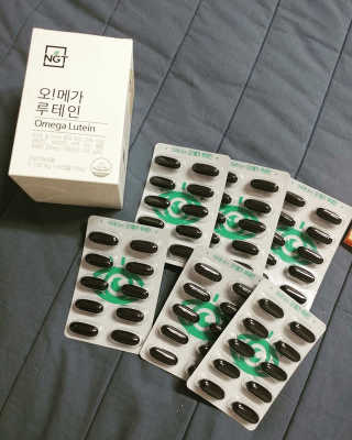 네츄럴굿띵스 오!메가루테인 60일분 — 5점을 준 리뷰어가 2017년 11월 올린 사용 사진
