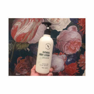 (주)에네스티 내추럴 촉촉  오트밀 바디로션 500ml — 5점을 준 리뷰어가 2020년 1월 올린 사용 사진