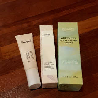 보나쥬르 멜팅 글로우 카밍 크림 50ml — 5점을 준 리뷰어가 2020년 1월 올린 사용 사진