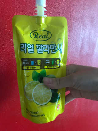 장수농가 리얼깔라만시 — 5점을 준 리뷰어가 2018년 6월 올린 사용 사진