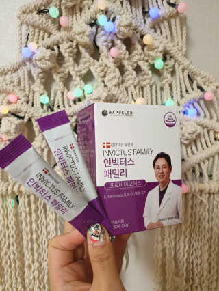 라플레 유해균을 이겨 튼튼한 장으로,  인빅터스 패밀리 — 5점을 준 리뷰어가 2019년 12월 올린 사용 사진
