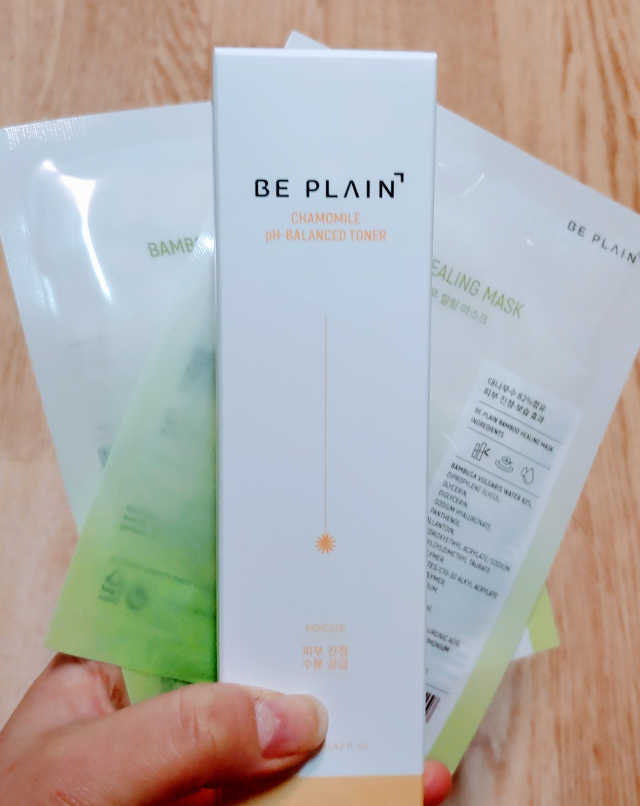 캐모마일 약산성 토너 리뷰 사진