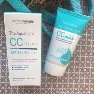 마더메이드 더 아쿠아라이트 CC크림 SPF50+ PA+++ — 4.5점을 준 리뷰어가 2019년 5월 올린 사용 사진