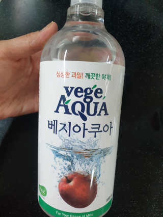 베지아쿠아 475ml + 리필 1000ml 1Set — 5점을 준 리뷰어가 2019년 11월 올린 사용 사진