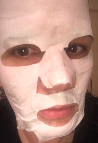 Pearl Collagen Velvet Mask 1 BOX by YVESOM — 5점을 준 리뷰어가 2019년 2월 올린 사용 사진