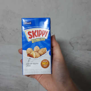 스키피피넛우유 스키피 피넛버터우유 — 3.5점을 준 리뷰어가 2019년 11월 올린 사용 사진