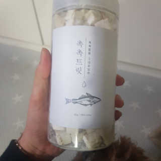펫프렌즈 [면역력강화]첨가 북어 100퍼센트 촉촉트릿 북어 80g — 5점을 준 리뷰어가 2020년 1월 올린 사용 사진