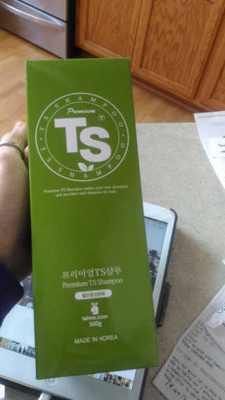 프리미엄 TS 샴푸 — 4점을 준 리뷰어가 2019년 3월 올린 사용 사진