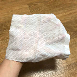 보솜이 아기물티슈 베이비케어 푸에디션 캡 74매 10입 — 4점을 준 리뷰어가 2019년 4월 올린 사용 사진