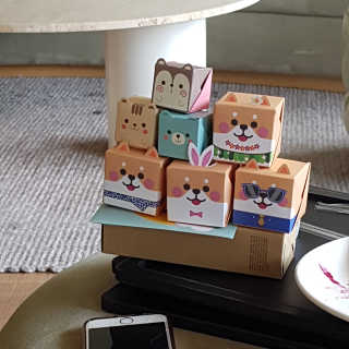 엘토이 L-TOY 시바견 편지지 6종 1SET + 뽀리 편지지 4종 — 4.33점을 준 리뷰어가 2018년 9월 올린 사용 사진