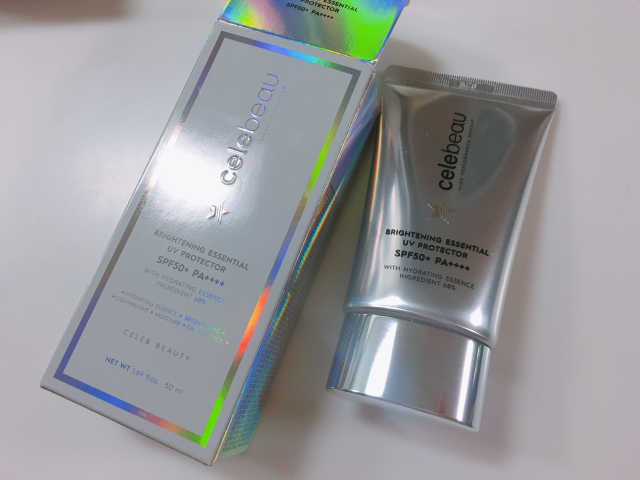 셀레뷰 브라이트닝 에센셜 UV프로텍터 SPF 50+ PA++++ 리뷰 사진