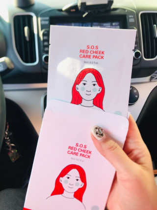 자이엘 S.O.S 레드 칙 케어팩 2 Box — 4점을 준 리뷰어가 2019년 10월 올린 사용 사진