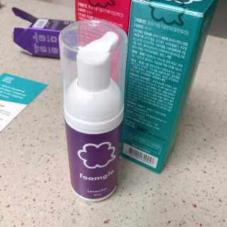 폼글 I foamgle [폼글] 거품가글 50ml 3종 - 민트, 라벤더, 라즈베리 — 4점을 준 리뷰어가 2019년 11월 올린 사용 사진