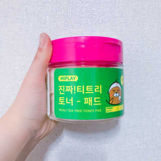 미플레이 진짜 티트리 토너 패드 — 5점을 준 리뷰어가 2018년 11월 올린 사용 사진