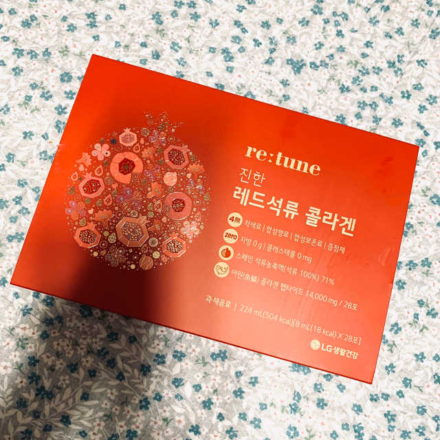 진한 레드석류 콜라겐 리뷰 사진