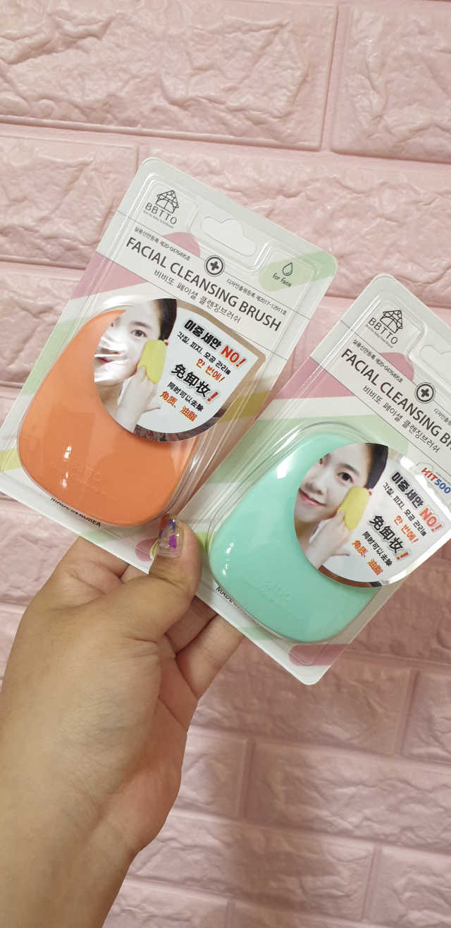 비비또 페이셜 클렌징 브러쉬 2P 리뷰 사진