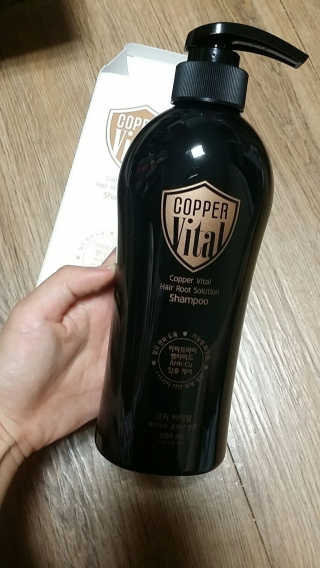 코퍼바이탈 헤어루트 솔루션 샴푸 500ml — 5점을 준 리뷰어가 2018년 9월 올린 사용 사진